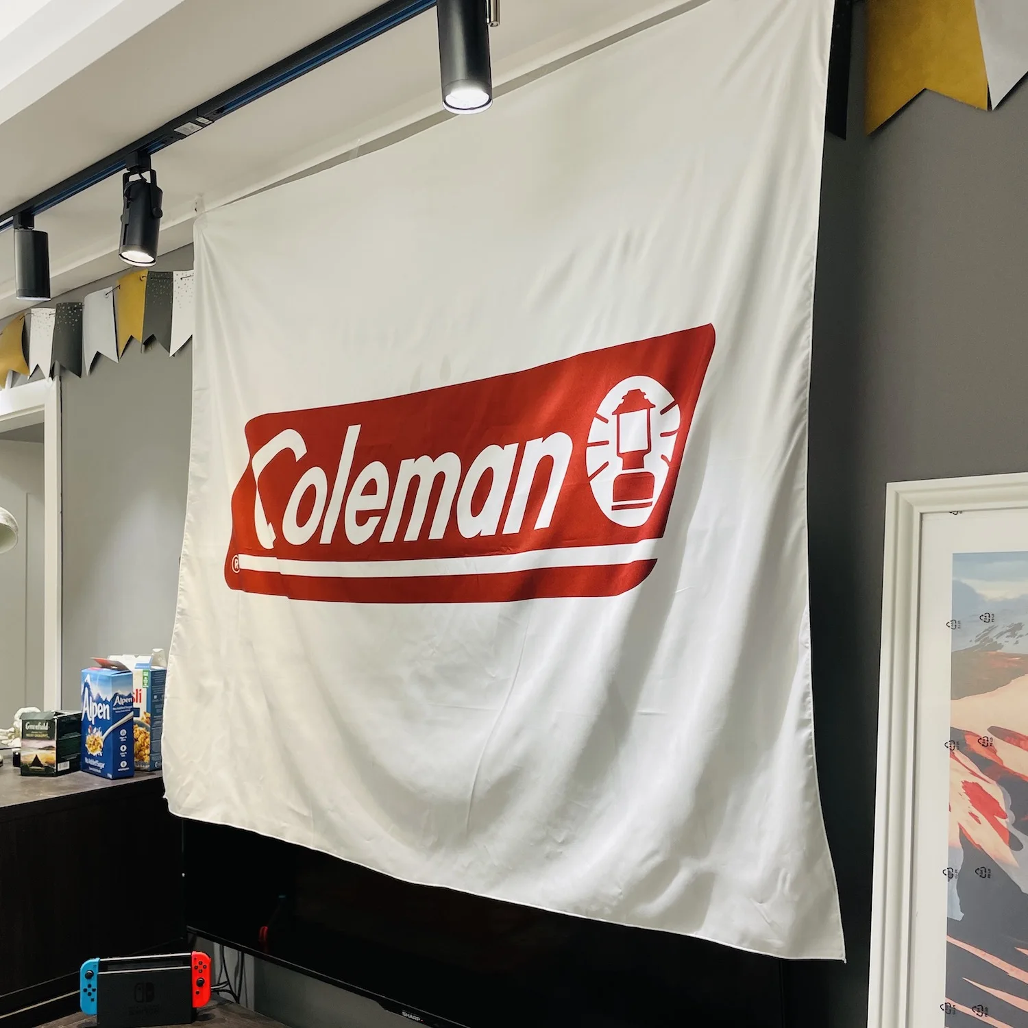 Тканевый гобелен Coleman С фоном настенное украшение уличная настенная подвесная