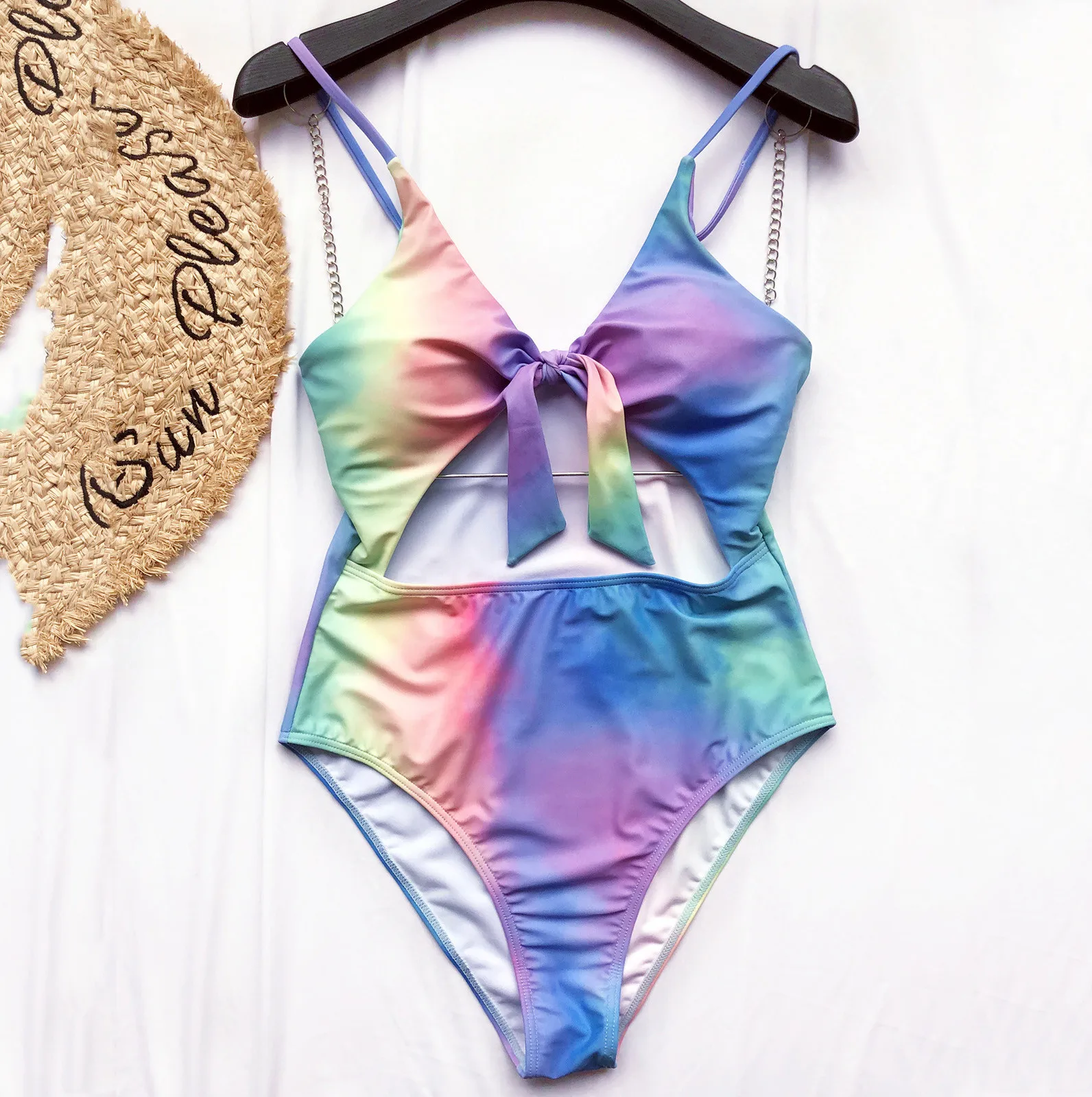 Для женщин принт купальник с пуш ап эффектом красивые кроссовки со шнуровкой