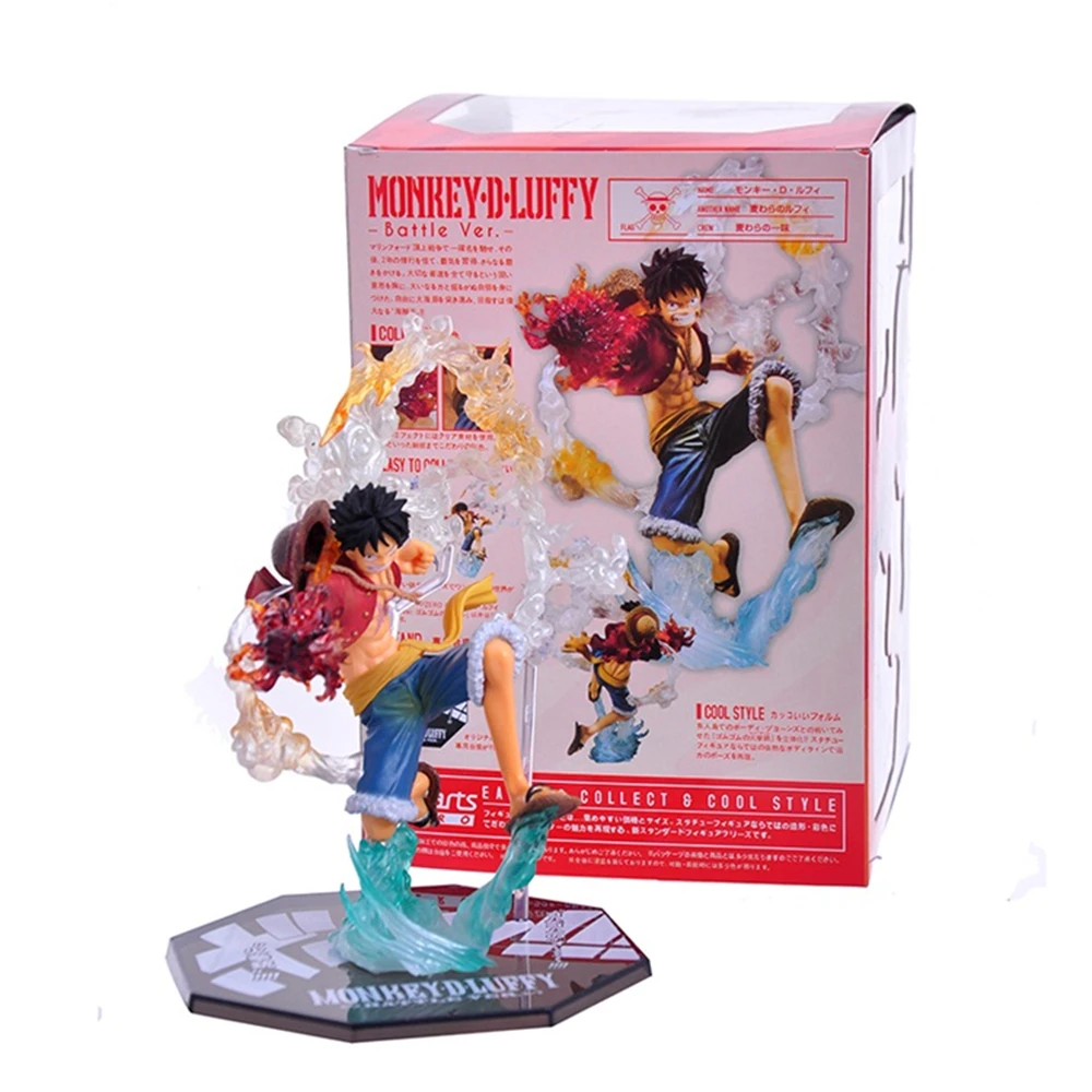 Аниме one piece King Doll модель обезьяна D. Luffy бой резиновые фрукты соломенная шляпа