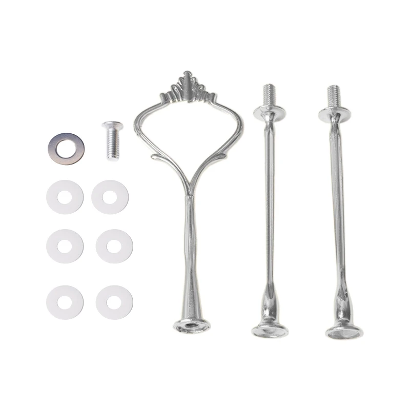 Модная 3-уровневая подставка для фруктов формы из смолы кексов силиконовая