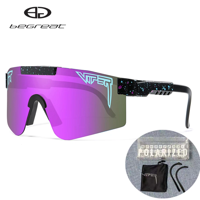 

Begreat модные велосипедные очки поляризационные велосипедные солнцезащитные очки UV400 уличные спортивные мужские и женские очки с чехлом