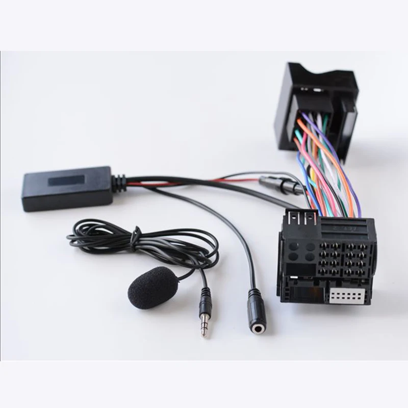 Автомобильный Bluetooth-адаптер для аудиокабеля разъем AUX + микрофон Benz W169 W245 W203 W209 W164