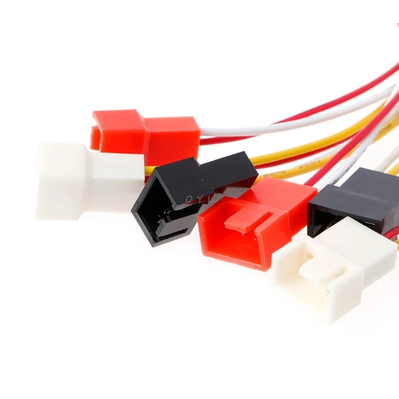 34 см IDE Molex PC DIY 4-контактный molex для 6-портового кулера вентилятор охлаждения 2pin
