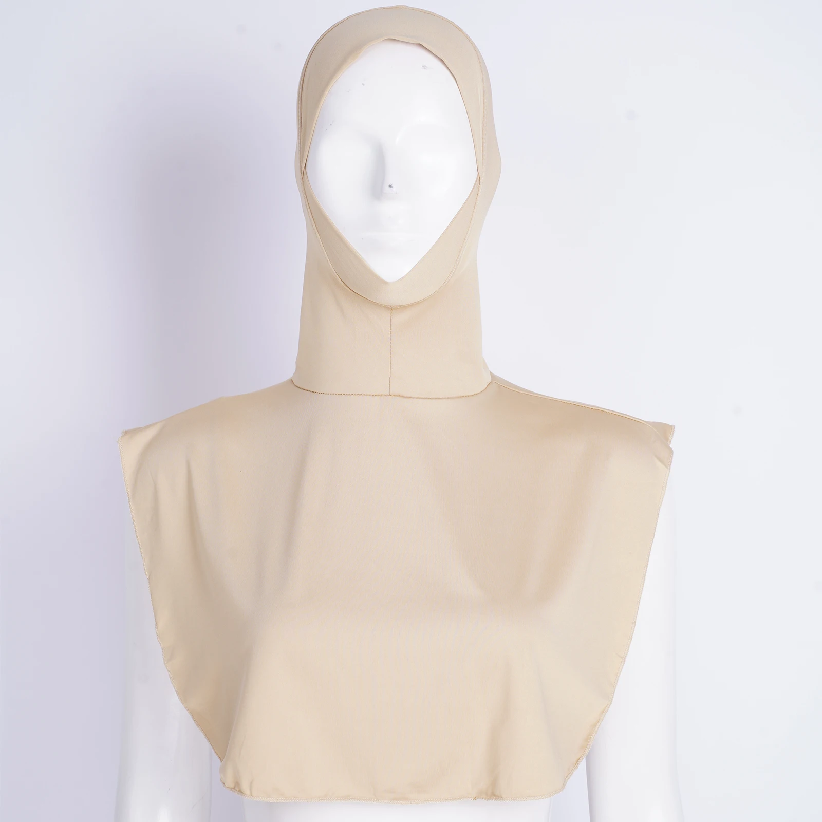 

1 шт. Поддельный Воротник для шеи с шапкой тонкий дышащий пуловер шарф мусульманский хиджаб съемная водолазка головной убор аксессуары для ...