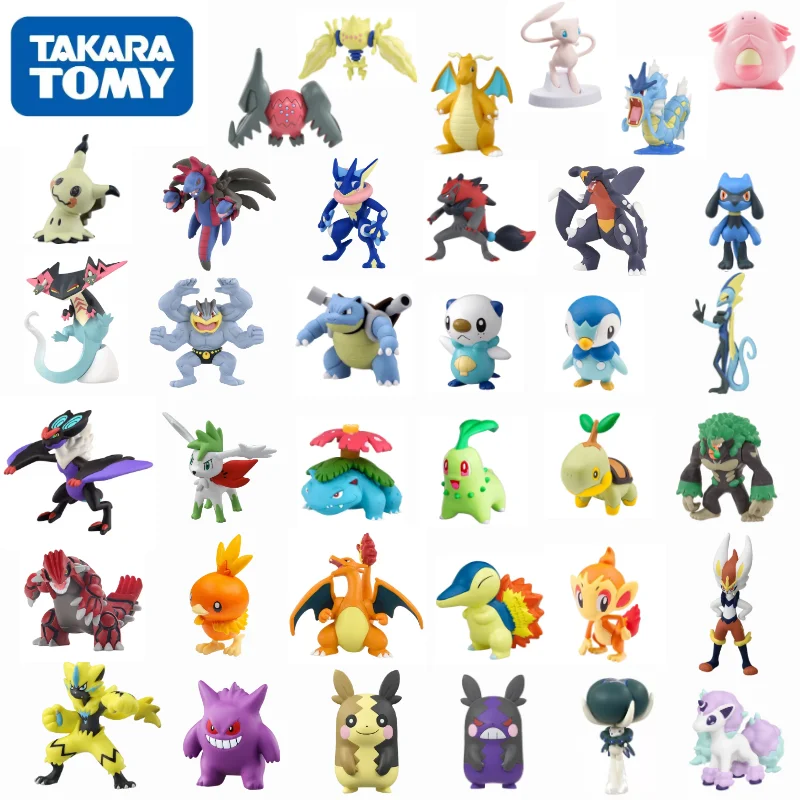 

TOMY MS MC EX Asia Kawaii Pokemon Figures Toys For Children Exquisite Appearance Perfectly Reproduce Anime Collection Gifts
