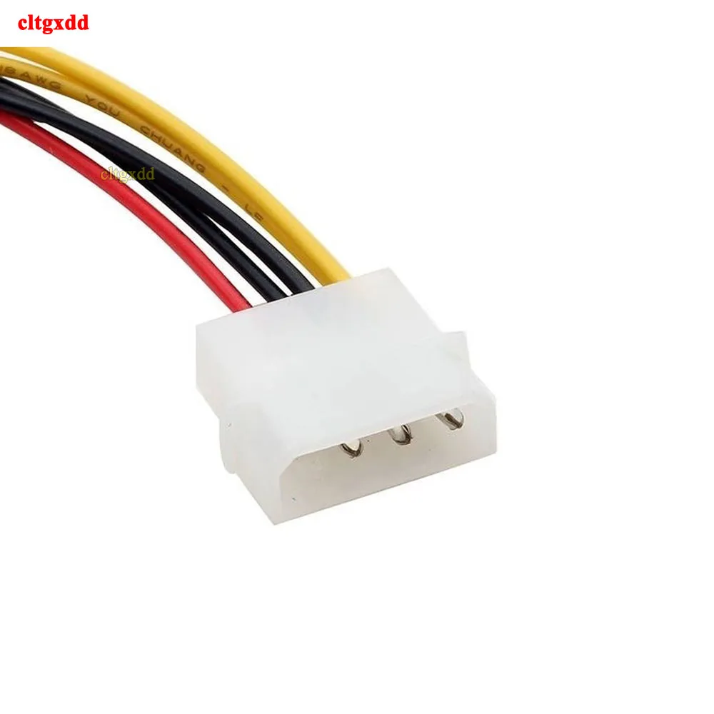 Cltgxdd 4 контактный Molex на 6 Pin PCI Express PCIE видеокарта Мощность кабель с адаптером для