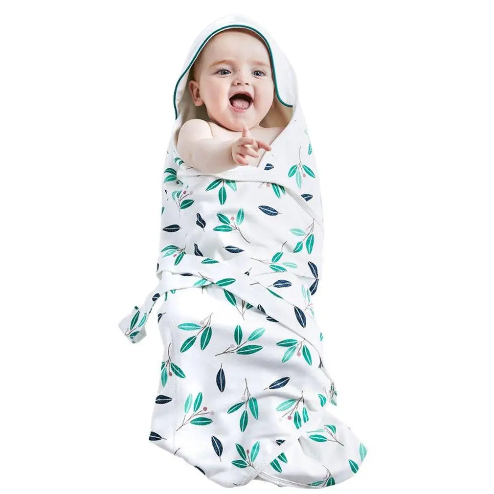 

Toddler Infant Hooded Towels Thin Style Newborn Super Soft Bath Towel Blanket Warm Sleeping Swaddle Wrap For Infant