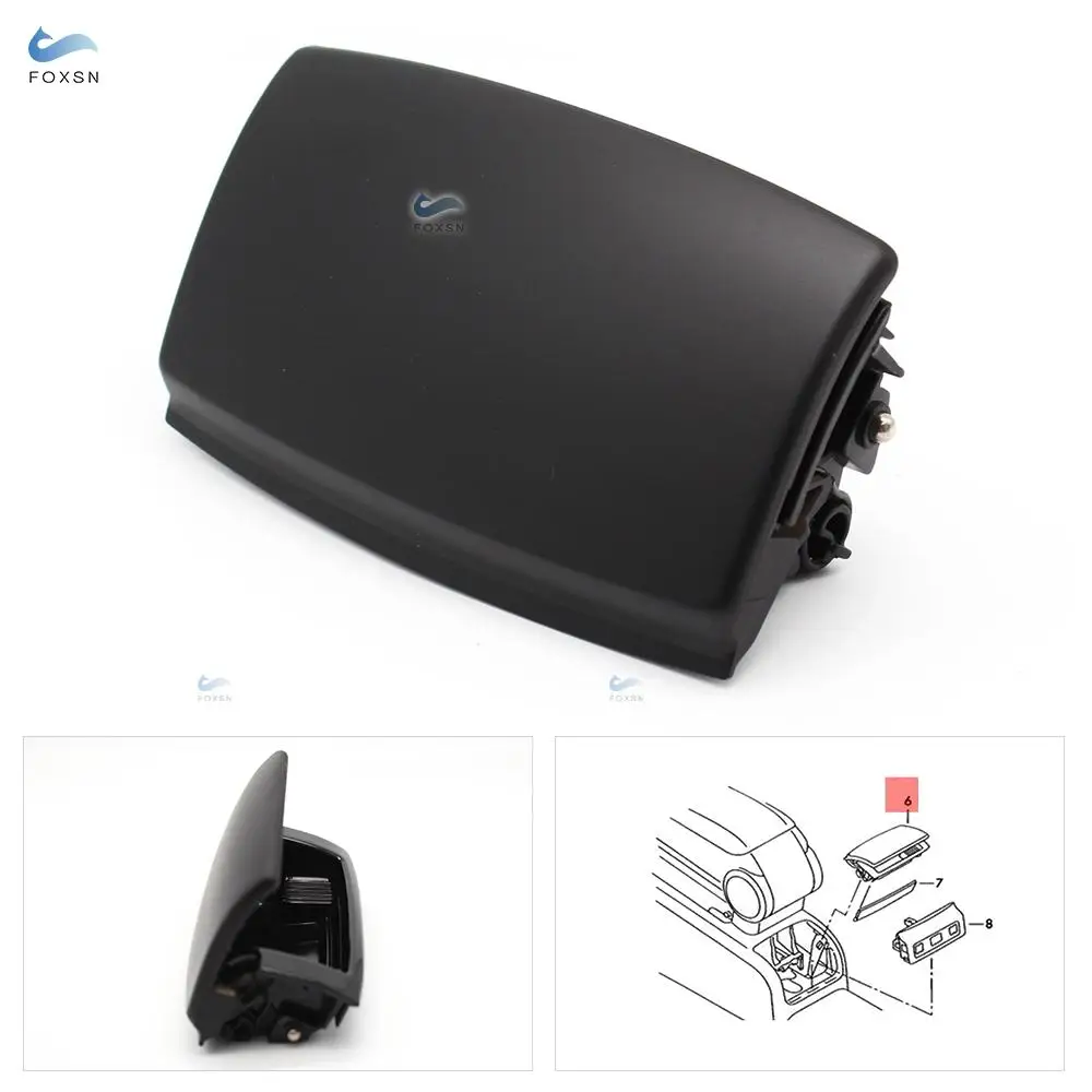 Для Audi A4 B6 B7 2002 2003 2004 2005 2006 2007 2008 Задняя пепельница под подлокотник с крышкой 8E0 857 961