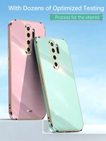 for xiaomi redmi k40 k30 k20 pro gaming electroplate for redmi note 7 8 pro poco x2 x3 f3 m3 m2 pro candy color soft case cover