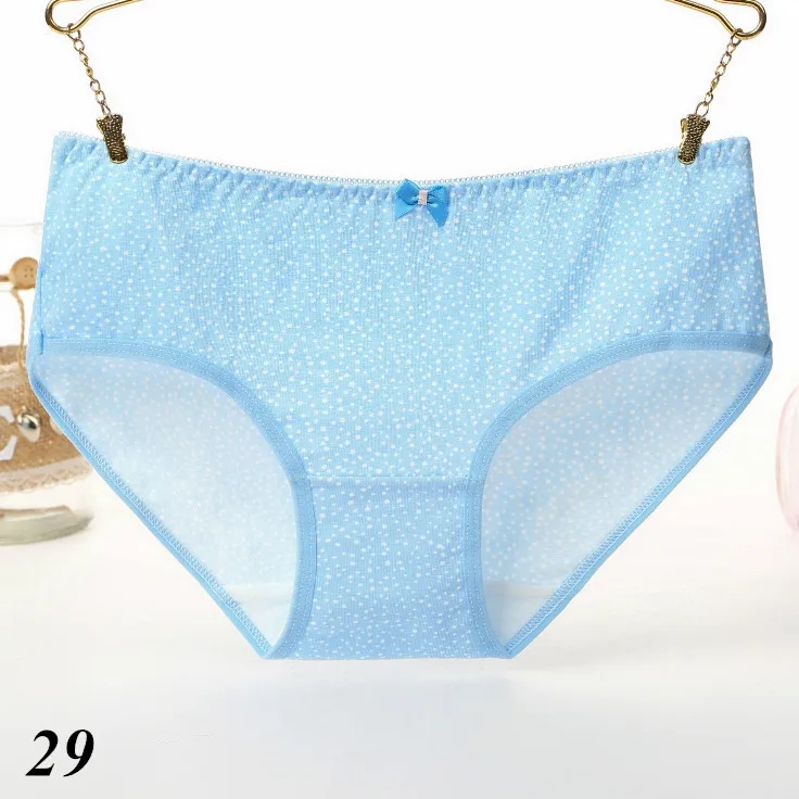 1 шт. хлопковое нижнее белье для девочек с принтом|Женские трусики| |