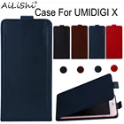AiLiShi чехол для UMIDIGI X роскошный Флип Высокое качество кожаный чехол Umi X эксклюзивный 100% защитный чехол для телефона + отслеживание