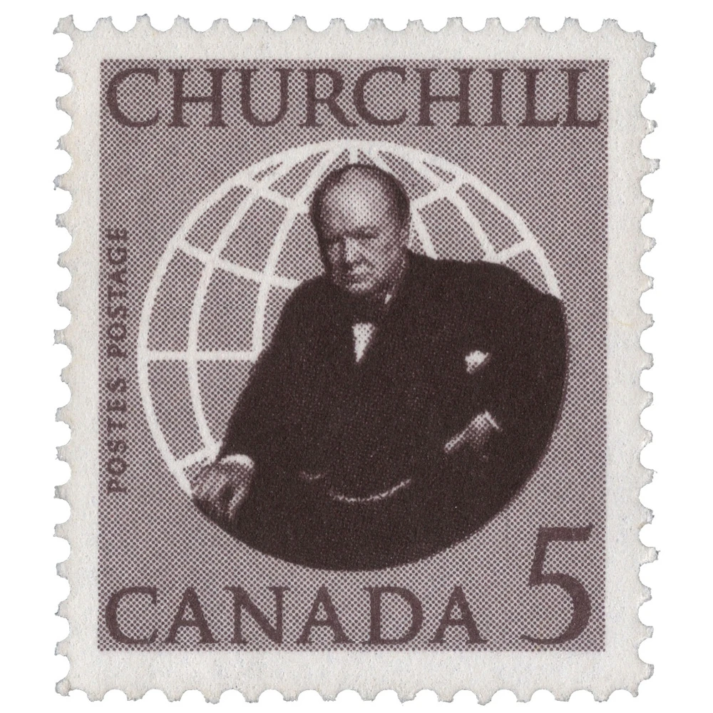 Марка Канады Churchill. Негашеная 10шт | Дом и сад