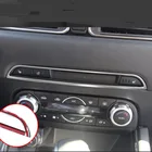 Аксессуары для Mazda CX5, 2019, 2018, 2017, автомобильная центральная консоль, CD панель, рамка отделка, наклейки, интерьер, автостайлинг