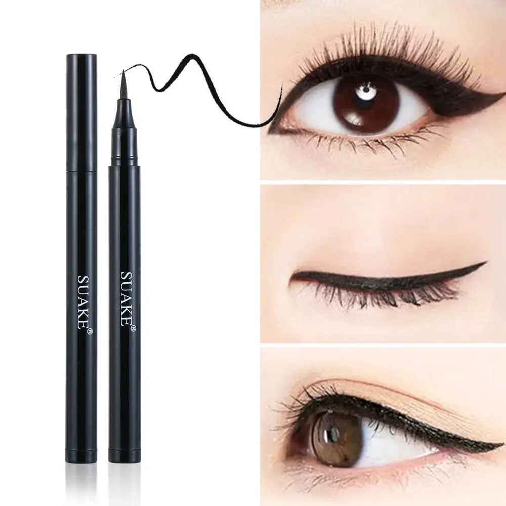 

Waterproof Black Liquid Eyeliner Pencil Big Eyes Makeup Long-lasting Eye Liner Pen Make up Smooth Fast Dry Cat Eye Cosmetic Tool