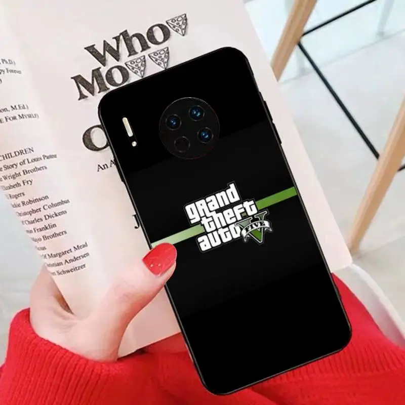 TOPLBPCS специальный чехол для телефона с Gta Grand Theft Auto 5 V Сан Андреас huawei mate 9 10 20 30 pro lite