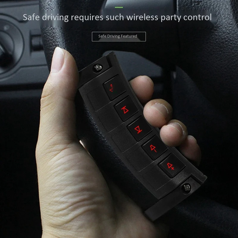 10 KEY Luminous Wireless Steering Multi-Function Stereo DVD GPS Navigation Car Wheel Remote Control Buttons | Электроника