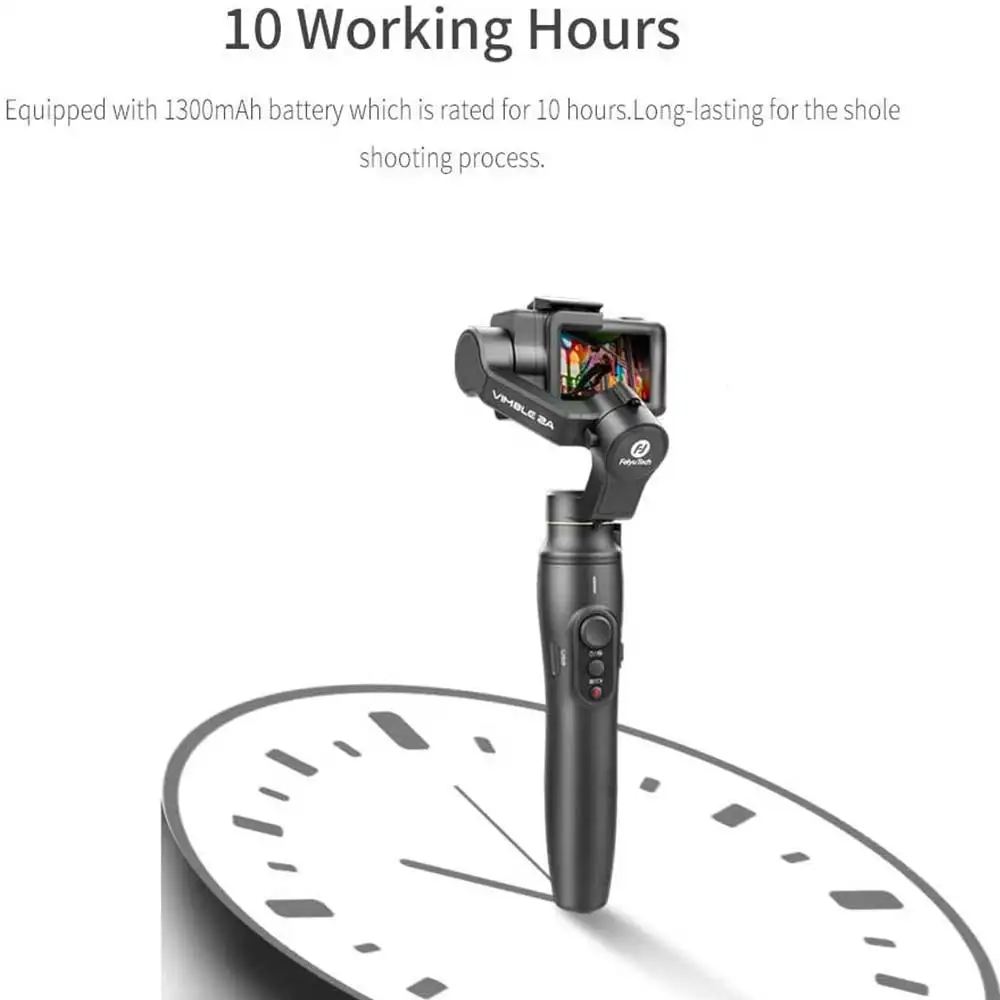 FeiyuTech Vimble 2A 3 осевой и портативный монопод с шарнирным замком Портативный