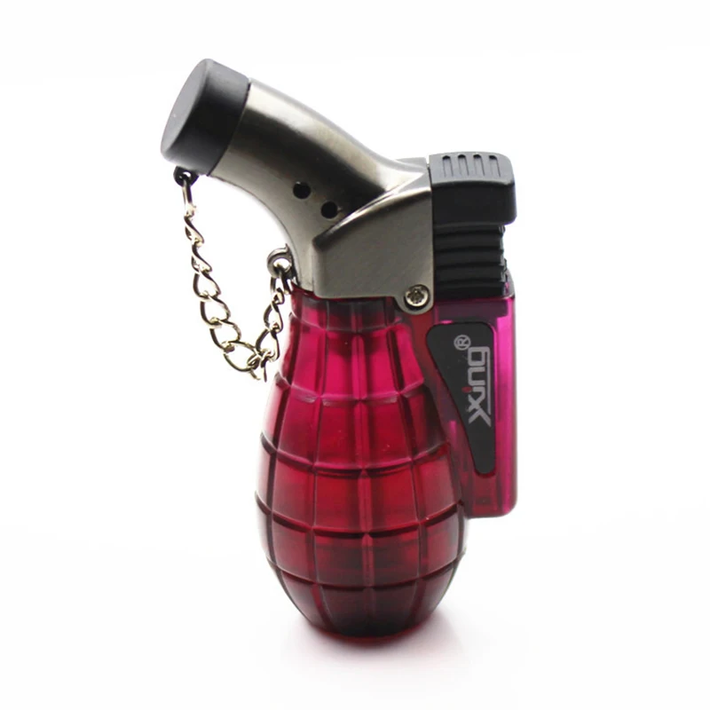 

Butane Lighter Feels Good, Creative, Straight Barrel Lighter, Windproof Direct Spray Gun, Cigarette Lighter, Plastic Lighter
