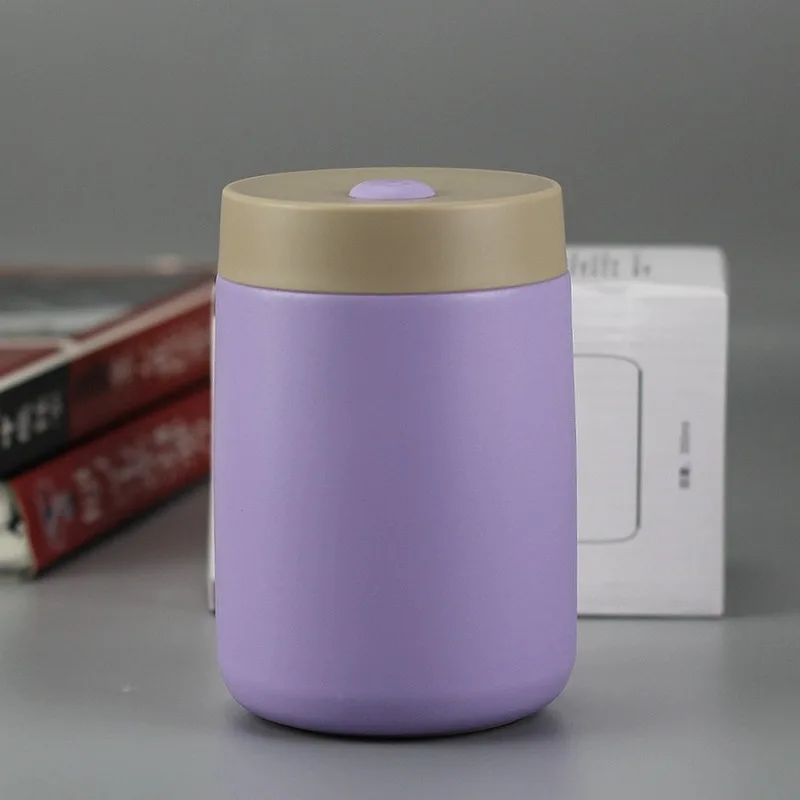 

304 Stainless Steel Children's Thermos Cup Portable Gift Cup Student Cup Thermos Cup 350ml stew beaker high quality gift