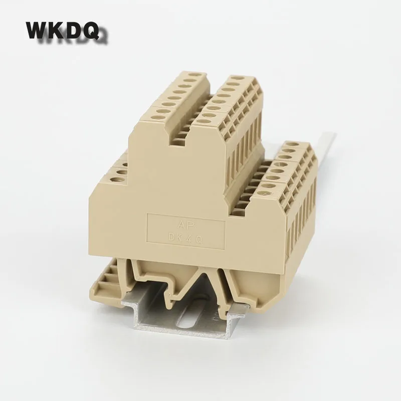 10 шт. AP DK4Q наконечник крышки Weidmuller Сак Клеммная колодка аксессуары для 4Q/35 и 4QV/35
