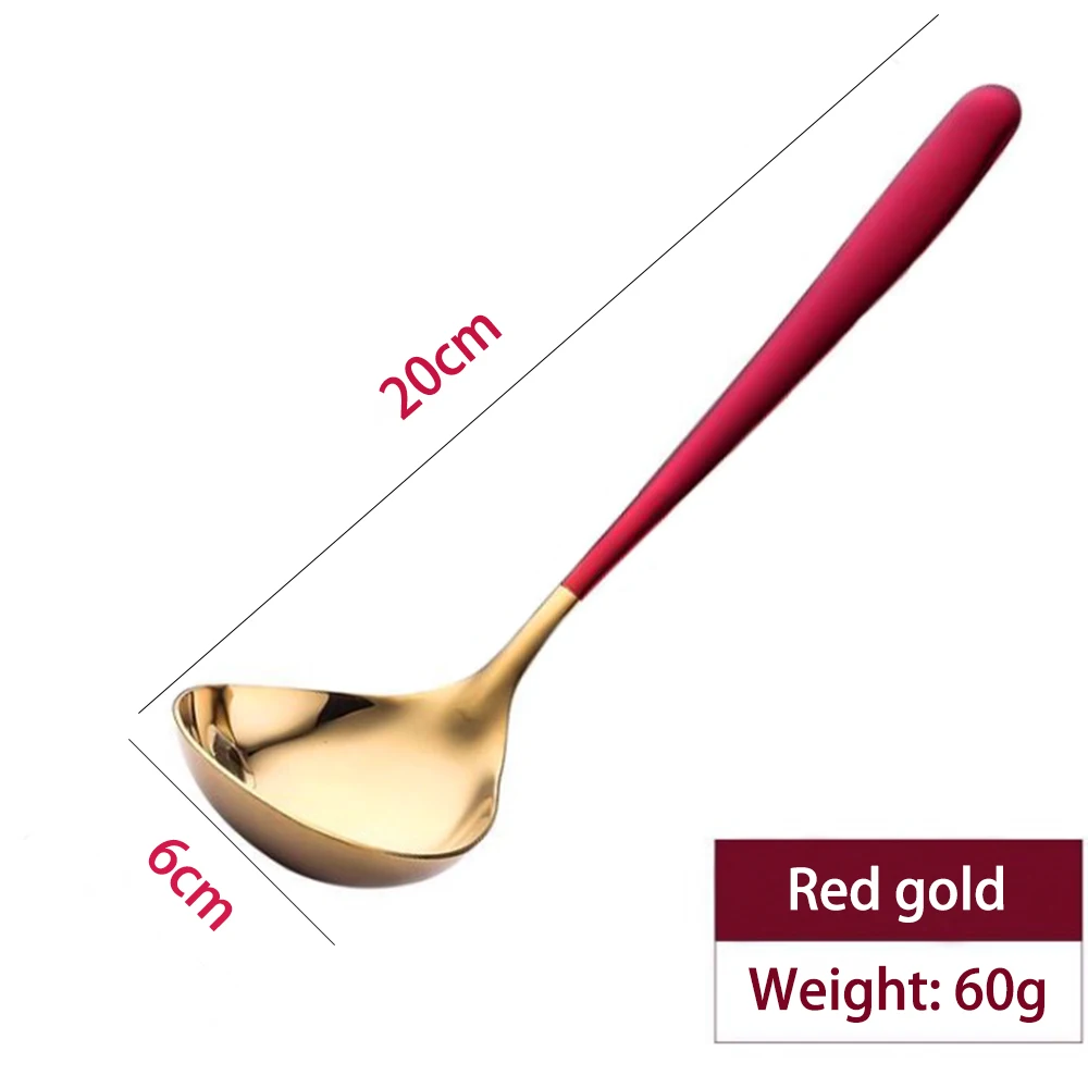 Ложка для супа из нержавеющей стали с длинной ручкой 304 | Дом и сад