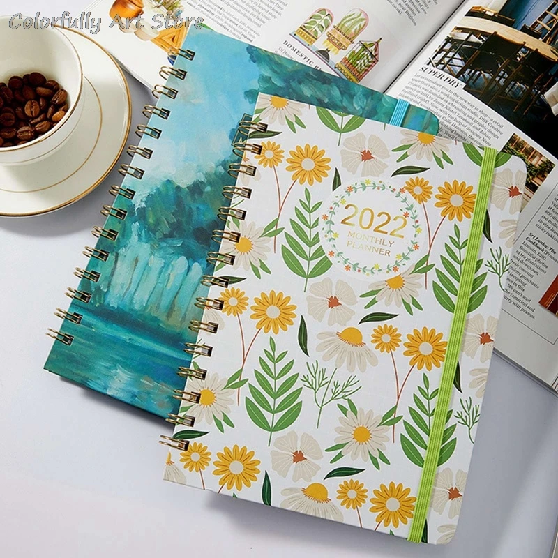 

Plants 2022 Daily Weekly Planning Schedule Notebook Goal Habit Schedule Stationery School Office Personal Management Supplies