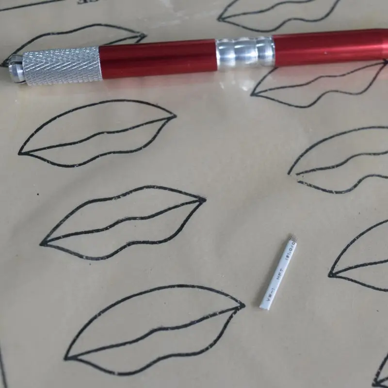 

Microblading Needles Permanent Makeup Eyebrow Lip Eyeline Makeup Tattoo Blades 3D Embroidery Tattoo Pen Tattoo Supply