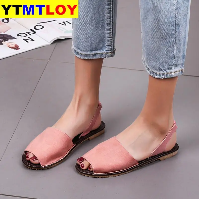 

Женские босоножки на плоской подошве, повседневные сандалии-гладиаторы белого цвета с ремешком на щиколотке, Размеры 35-43, лето 2020