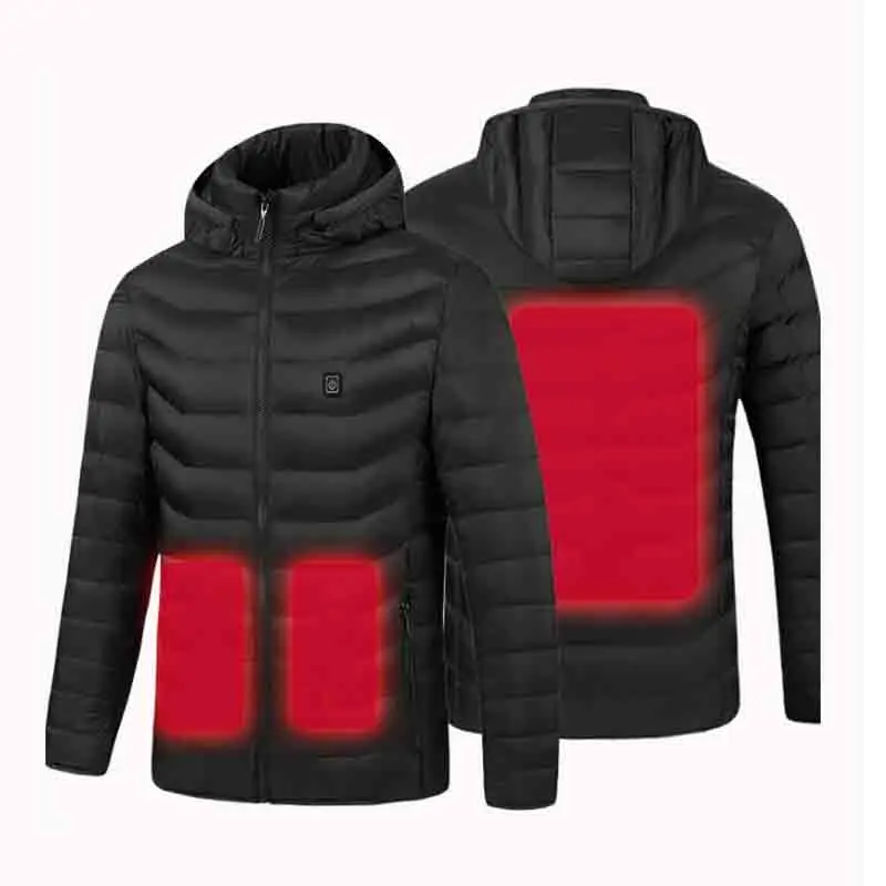 Высокое качество куртки с подогревом жилет пуховик хлопок для мужчин и женщин