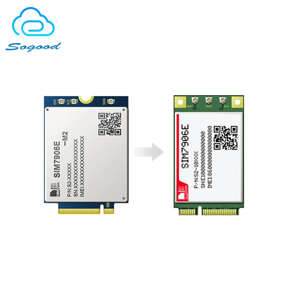 Новый и оригинальный SIMCOM SIM7906E SIM7906E-M2 LTE CAT6 многодиапазонный LTE-FDD/LTE-TDD/HSPA + модуль