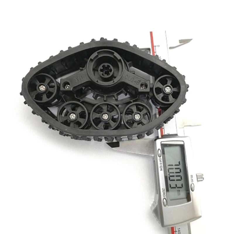 

4pcs/set Military Truck Track Wheels Snow Tires Replacement Parts for RC Crawler Car DIY Modified Upgrade Accessories