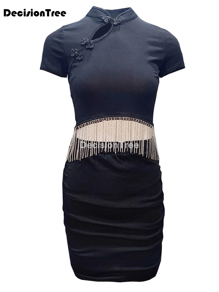 

2021 lace novelty a line lady cheongsam elegant women qipao vestidso sexy bride wedding party dress gown oriental dress