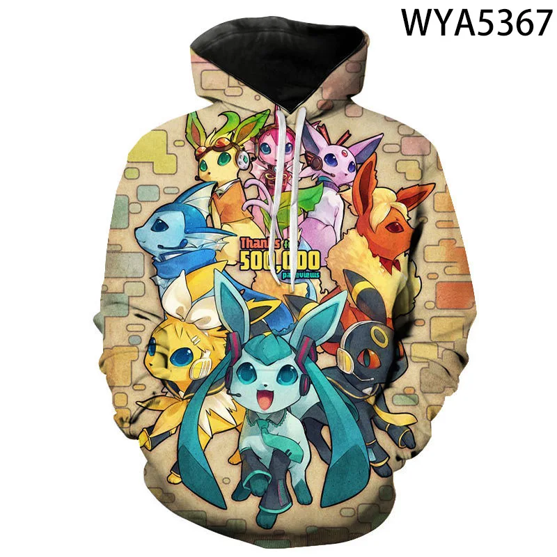 

2021 Fashion Casual Cartoon Anime Game Sweatshirts Men Women Children Hoodies 3D Printed Streetwear Pullover Boy Girl Kids Tops