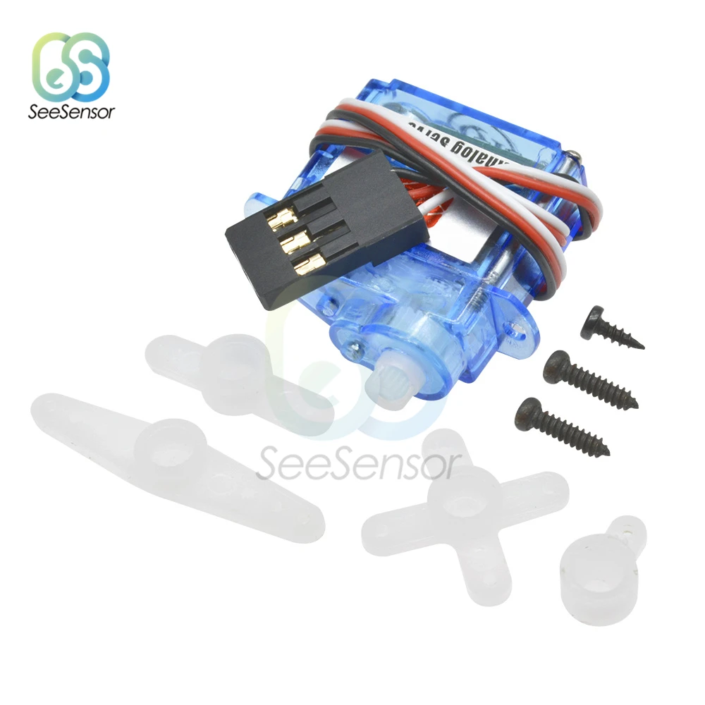 Mini GH 4 3g Micro Analog Servo S43A для радиоуправляемого самолета вертолета|Двигатель