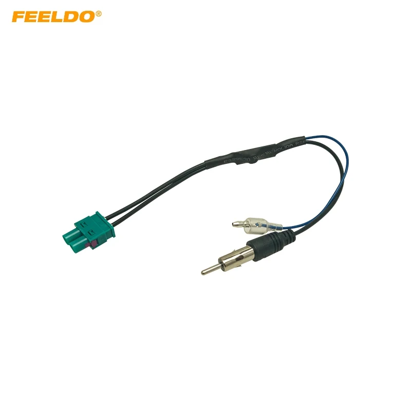 Радиоантенный адаптер FEELDO Dual FAKRA с усилителем для Volkswagen RNS510(MFD3)/RCD510/310/Golf/MK5/MK6/Passat