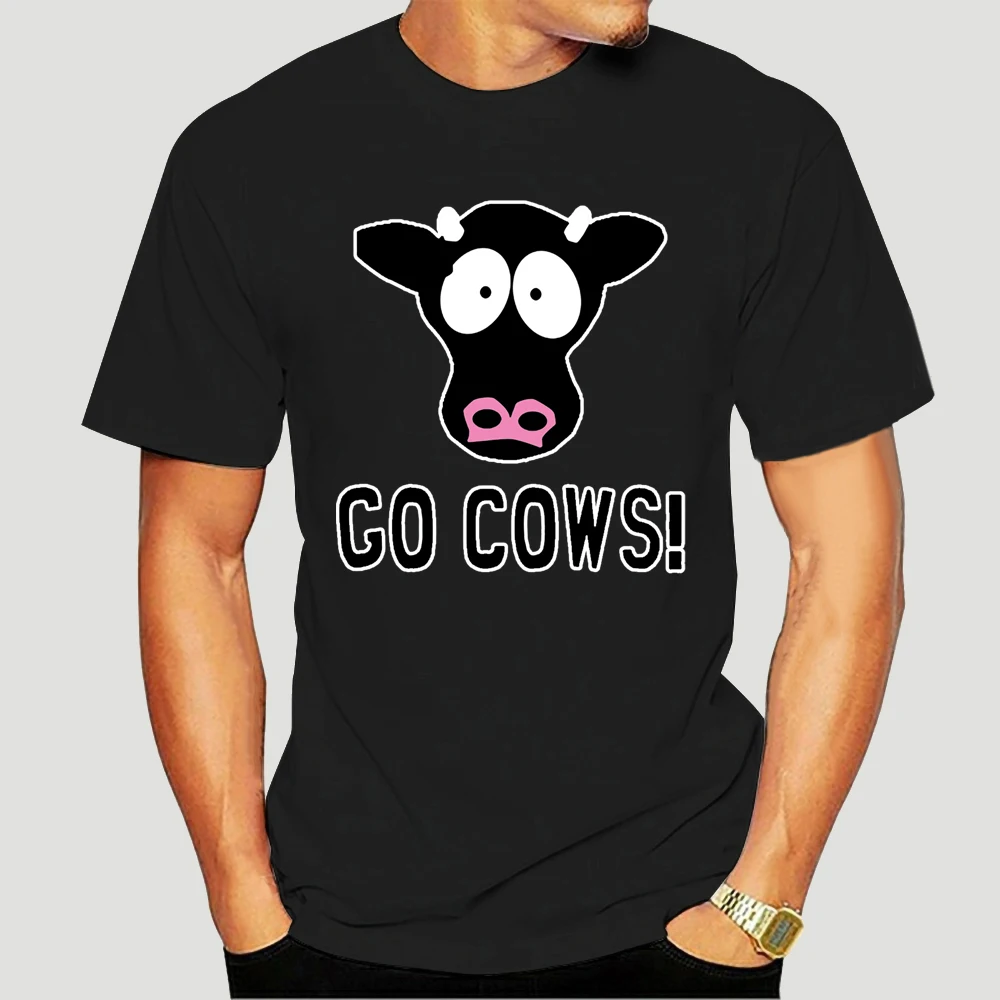 

Funny South of The Park T-Shirt GO COWS Mens T Shirts