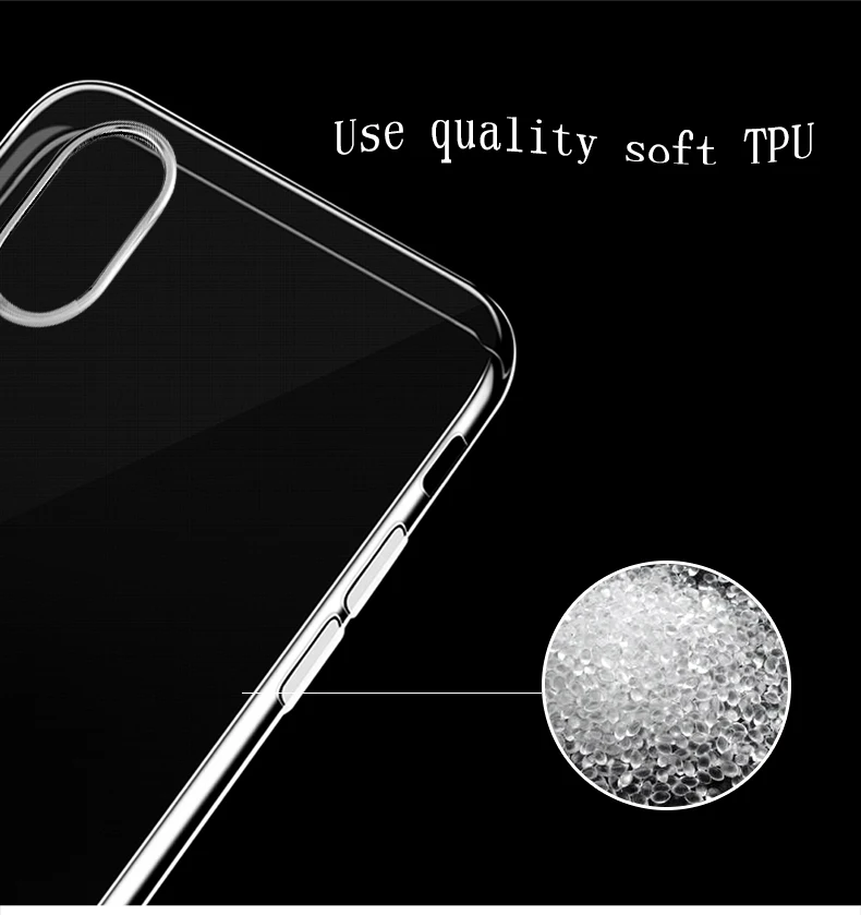 Мягкий силиконовый чехол из ТПУ для iPhone X10 XR XS MAX 7 8 8Plus 5s SE 6 6S 6Plus