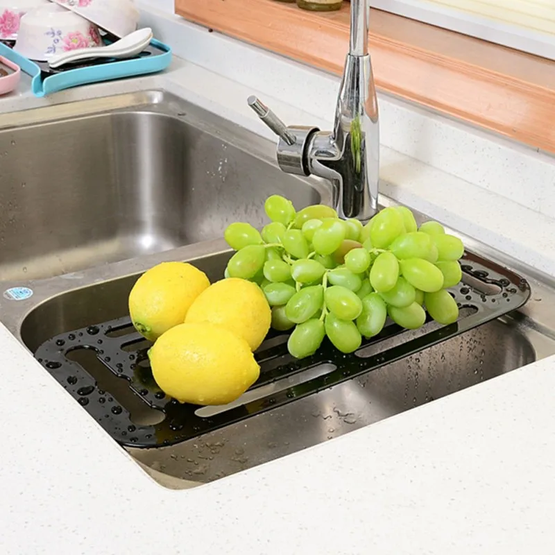 Столешница кухонный Органайзер лоток для фильтра воды посуда фруктов Стоковая