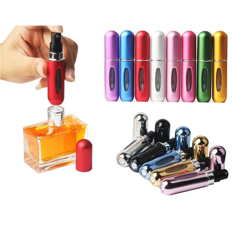Дорожный компактный многоразовый удобный пустой ароматизатор флаконы с насосом