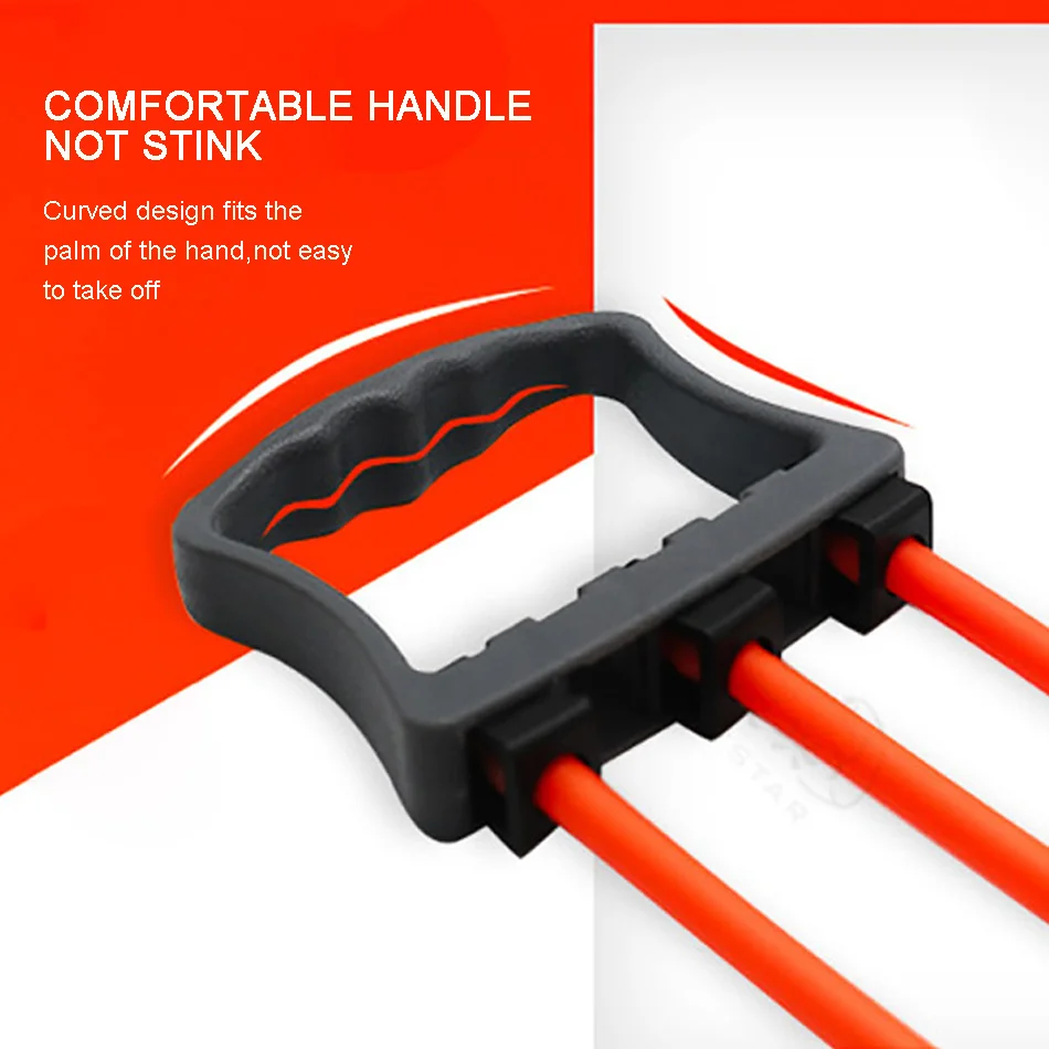 Йога фитнес сопротивление 5 латексная трубка весенние упражнения для груди