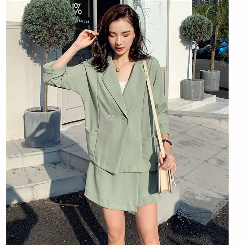 Женский офисный костюм-двойка Alien Kitty Элегантный Привлекательный пиджак и