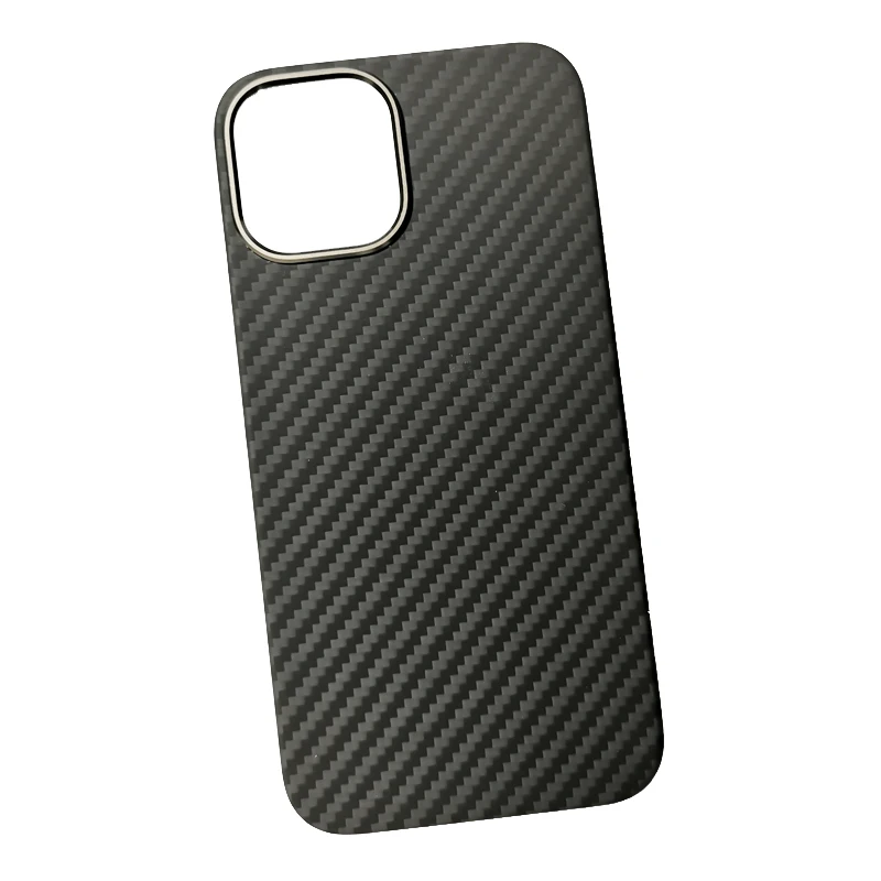 

Carbon fiber case For iPhone 12 Pro case iPhone12 Fully enclosed protective shell Very thin and good feel Aramid phone case