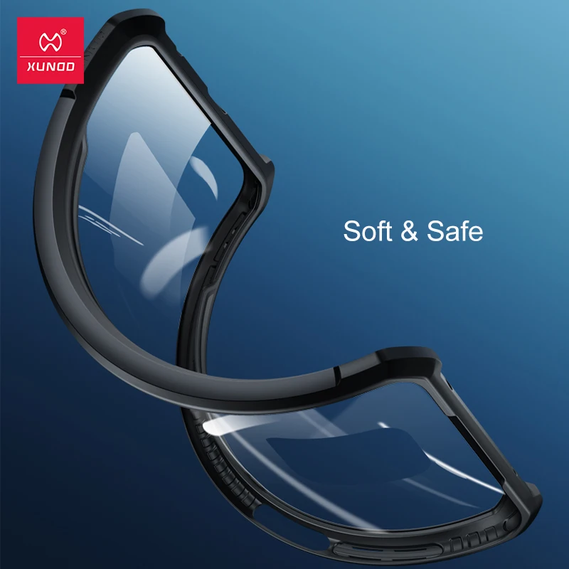 

Xundd Case For Redmi Note 9 9S 9Pro Max Shockproof Cover Airbags Bumper Transparent Thin Shell Cover Protective Soft Phone Case