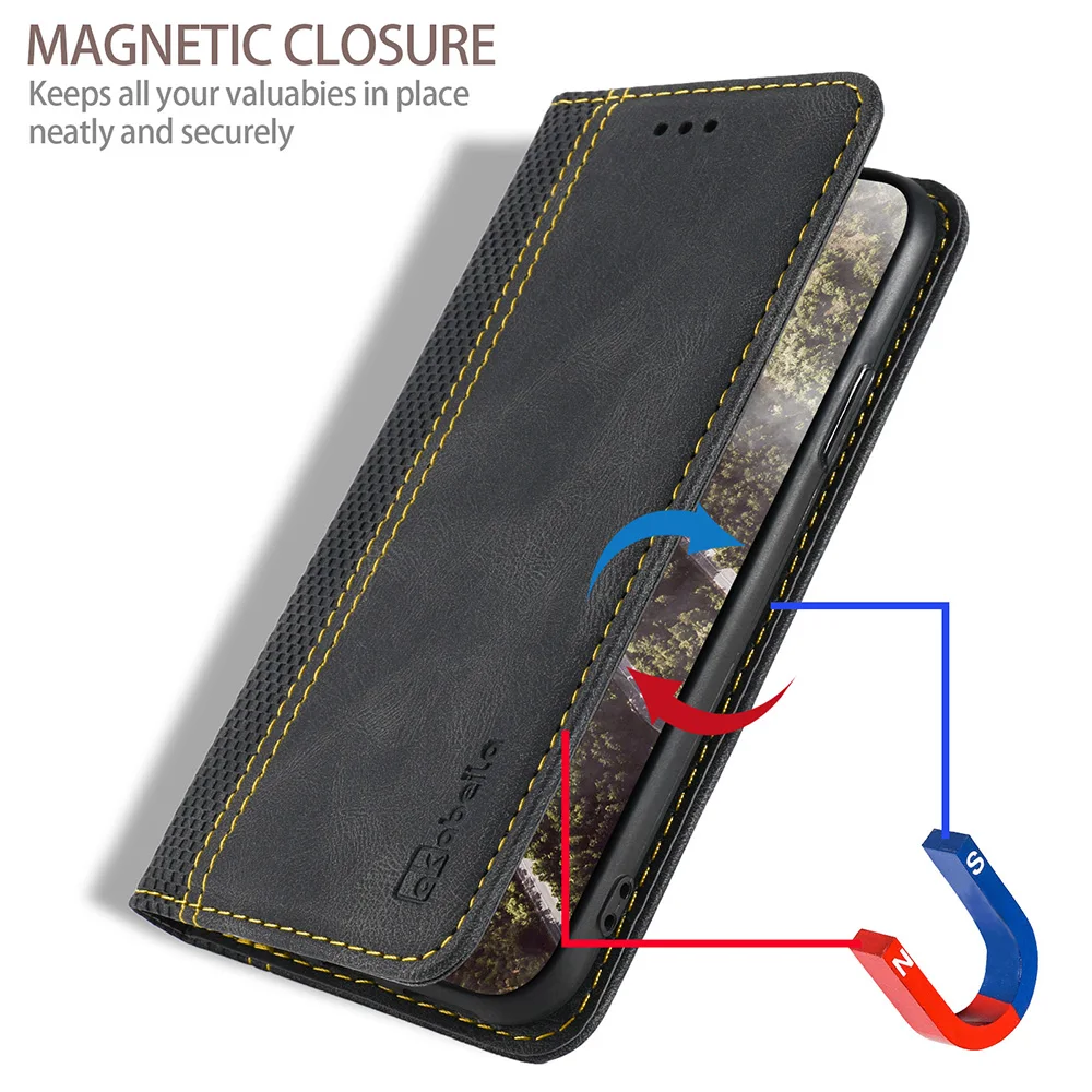 

Flip Wallet Magnetic Leather Case For Realme C21 C12 C15 C17 C20 C11 C3 GT Q3 X30 X50M V5 X7 Pro Q3i V11 V13 V15 V3 Phone Cover