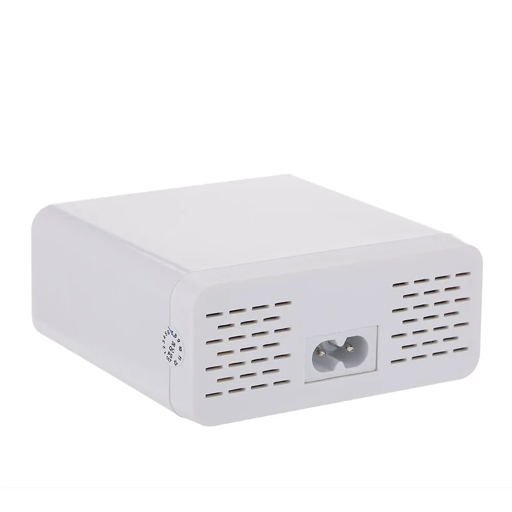 Фото Быстрая зарядка QC 3 0 6 портов s 8A USB настольное зарядное устройство концентратор с Быстрая зарядка QC 3 0 6 портов s 8A USB настольное зарядное устройство концентратор с