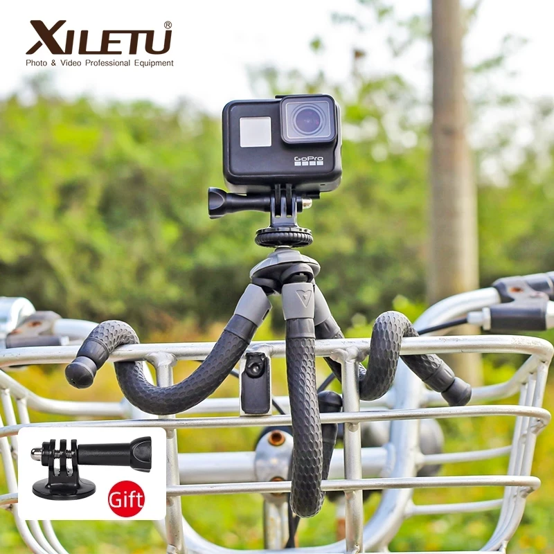Дорожный Гибкий штатив-Осьминог XILETU Cimapro RM25C для смартфона DSLR SLR Vlog штатив камеры