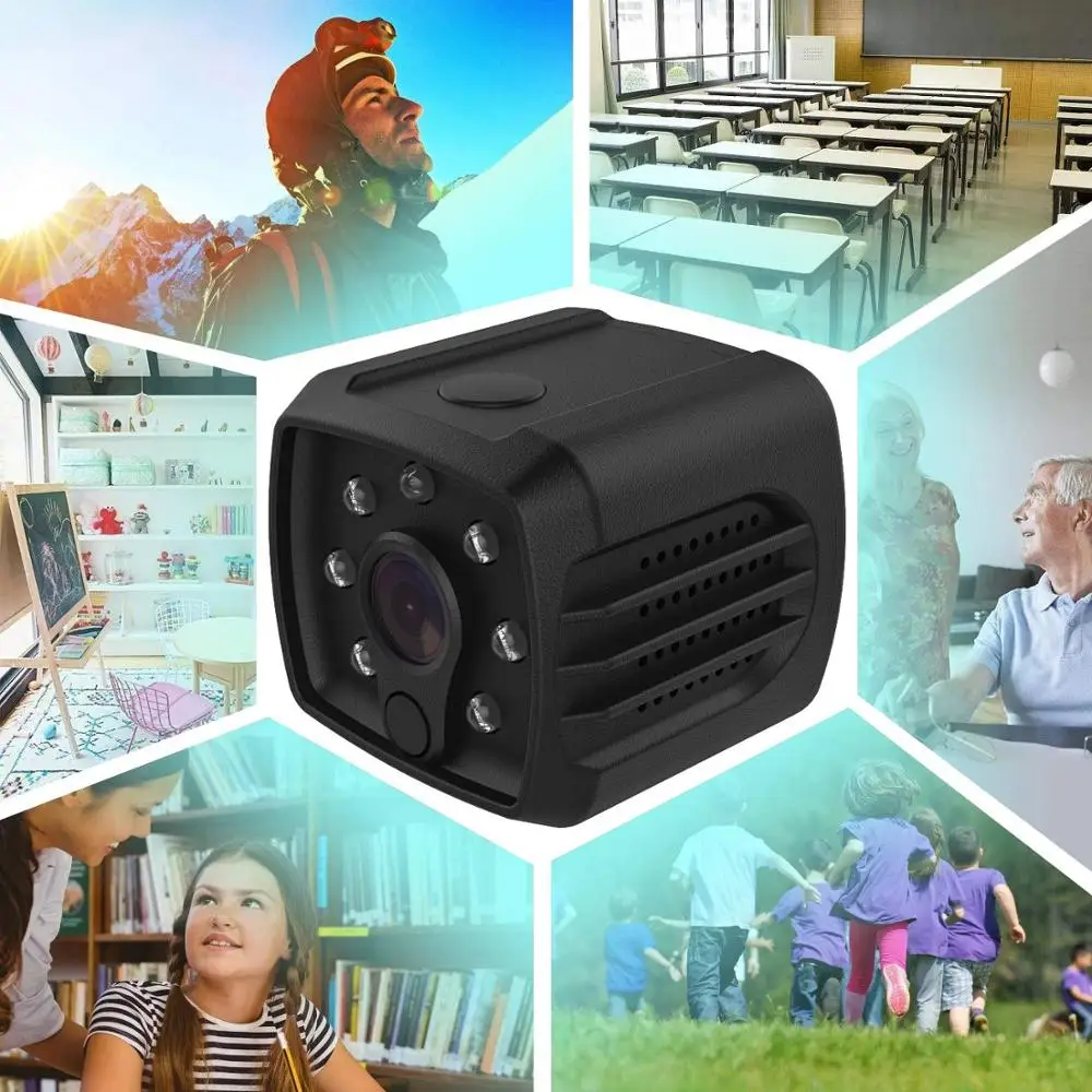 Мини wifi 1080P IP камера для домашней безопасности беспроводная маленькая