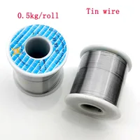 Welding Wire0.6/0.8/1mm Solder Wire 500g 63/37 FLUX 2.0% Tin for Soldering Lead Free Solder for Aluminum Hot 0.5kg/pc