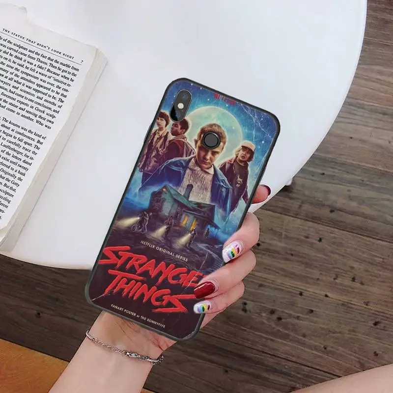 

Stranger things Phone Case For Xiaomi Redmi 7 9t 9se k20 mi8 max3 lite 9 note 8 9s 10 pro Soft Silicone Shell Cover Funda