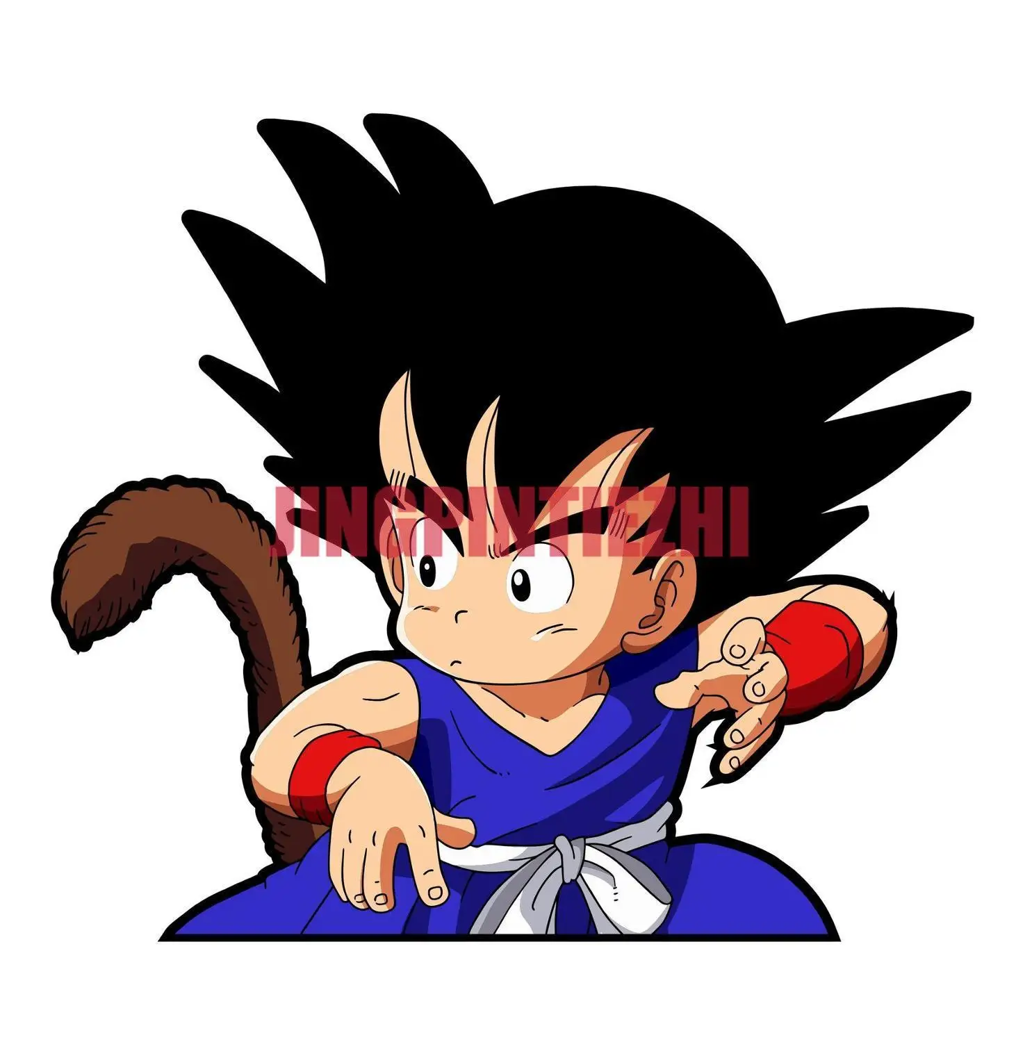 

Car Stickers Vinyl Motorcycle Decal Car Window Body Decorative Goku Peeking Anime for Car Window Bumper Trunk Auto Mirror